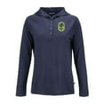 thumbnail image 2 of Women's-Cutter & Buck  Navy Nashville SC Coastline Epic Comfort Eco Recycled Quarter-Snap Raglan Hoodie Top, 2 of 3