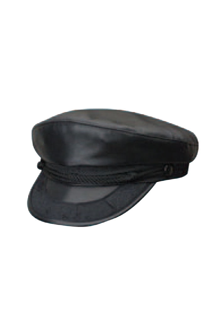 leather fisherman hat