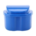 thumbnail image 2 of Denture Container, ANGGREK Strong Denture Cups Bath False Teeth Storage Box Case With Filter Screen  Appliance Cleaning Container For Travel, 2 of 8