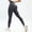 A1 Dark Gray, variant on 3D Cellulite Leggings for Women Anti Cellulite Leggings Booty Butt Lifting Leggings Fitness Sport Pants Smile Contour Activewear Tights No Front Seam Leggings Push Up Yoga Pants Skin-Friendly S