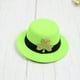 thumbnail image 1 of Sombrero de copa para el Día de San Patricio Sombrero verde con trébol Sombrero de copa para festival irlandés, 1 of 6