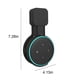 thumbnail image 5 of sweethay Soporte de carga para montaje en pared de altavoz Soporte resistente de plástico Accesorios de ahorro Colgador inalámbrico Cocina Electrónica negro, 5 of 6