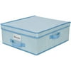 Delta Under-Bed Storage, Baby Blue Polka Dots