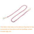 thumbnail image 3 of Unique Bargains Purse Chain Strap, 24' Purse Strap Shoulder Bag Replacement Strap, Pink&Gold, 3 of 6