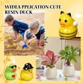 thumbnail image 3 of 100 Pack Multicolor Mini Resin Ducks to Hide, 35 Unique Styles Solid Little Ducks, Tiny Miniature Duck Figures Bulk for Garden, Terrarium, Potted Plants & Micro Landscape Decor, 3 of 7