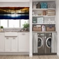 thumbnail image 5 of LALILO Kitchen Curtains and Valances Set of 3 36" Dramatic Window Treatment Tiers for Window Decor, 5 of 5