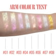 thumbnail image 2 of Roll-on Body Glitter, Body Glitter Gel, Chameleon Body Glitter Stick, Sparkling Sequins Paint Jelly Festival Party Body Shimmer Glitter Makeup for Fave Body Hair-#02, 2 of 7