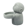 thumbnail image 2 of GUOOL Buddha Statue Candlestick Home Buddhism Pillar Candles Tealight Candleholder, 2 of 9