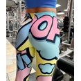 thumbnail image 7 of Pastel Pop Art Leggings Size: M for Women | FIERCEPULSE, 7 of 7