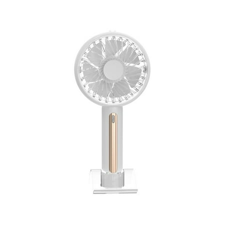 

Jikolililili Rechargeable Handheld Usb Fan with Strong Wind Mini Mute Portable Electric Fan Home Supplies on Clearance