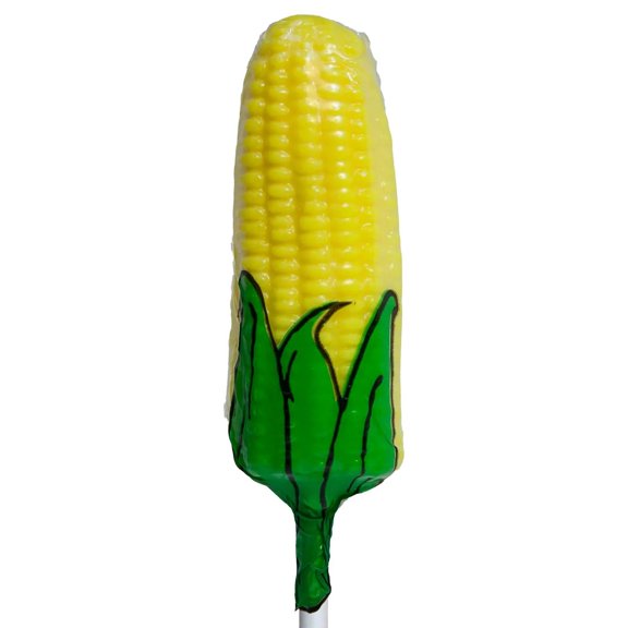 Melville Candy Hard Candy Corn Lollipops, 3 Pops
