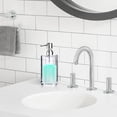 thumbnail image 5 of Sekonow Acrylic Hand Soap Dispenser, Crystal Clear Modern Liquid Soap Dispenser Bathroom and Kitchen, Thick Refillable Hand Wash Lotion Bottle with Silver Pump, 1 Pack, 5 of 6