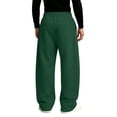 thumbnail image 5 of Mens Baggy Sweatpants Wide Leg Drawstring Long Joggers For Men Fall Fashion Casual Loose Fit Lounge Pants, 5 of 5