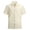 #Khaki, variant on DPTALR Men's Solid Color Beach Turndown Collar Button Short Sleeve Loose Casual Shirt,Black,Big and Tall Men L