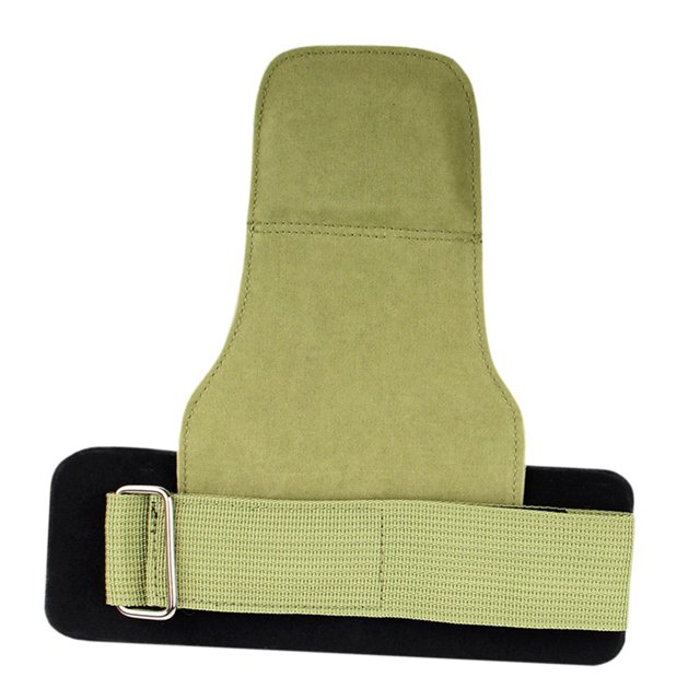 Guantes de levantamiento de pesas Sharpla con soporte para muñeca verde
