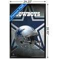 thumbnail image 3 of NFL Dallas Cowboys - Helmet 16 Wall Poster, 22.375" x 34", Framed, 3 of 6