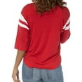 thumbnail image 2 of Women's Red Utah Utes Abigail Jersey T-Shirt, 2 of 2