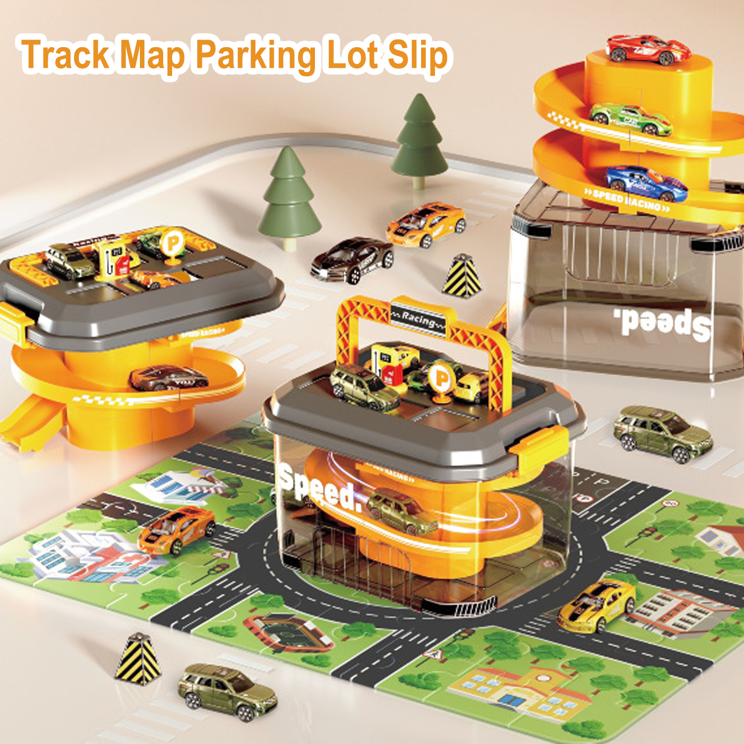 Car Track Set Race Track Toys for Boys Kids,Alloy Race Car,Toddler Puzzle Track Play Set Gift,Best Birthday Christmas Present for Kids Aage 3 4 5 6+ Years Old