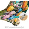 Hotbar Painting Beautiful Mushrooms Jigsaw Puzzle, Paper Wood Composite