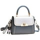 thumbnail image 1 of Bolso pequeño para mujer, bolso bandolera con monograma, color azul y blanco:;:;, 1 of 5