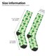 thumbnail image 2 of Fotbe Broccoli 1 Calcetas Divertidas Estampadas para Hombre y Mujer, Calcetas de Algodón hasta la Rodilla para Caminar, Correr, Enfermería y Embarazo, 2 of 6