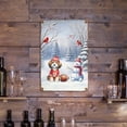 thumbnail image 3 of Hello Winter Havanese Football Snowman Welcome Snowy Morning Vertical Metal Aluminum Sign Havanese Dog Lover Gifts Idea Wall Art Home Decor - 01012, 3 of 5
