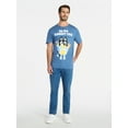 thumbnail image 2 of Bluey, Men's & Big Men's Graphic Tee, Bandit Era, Sizes S-3XL, 2 of 5