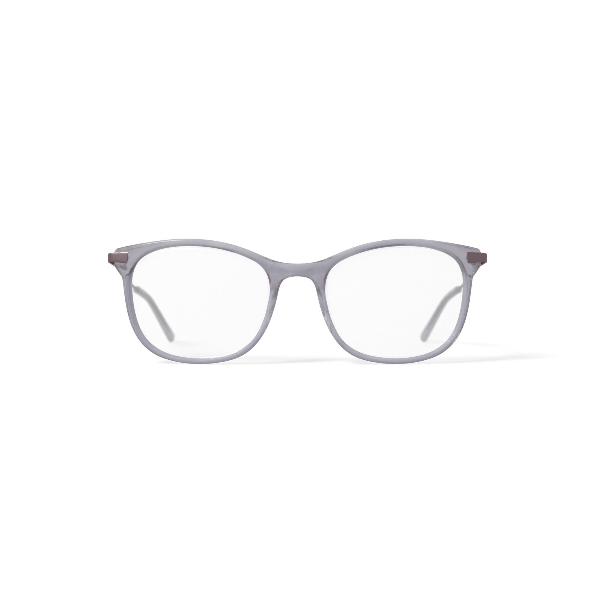 EasyClip Women’s EC583 Square Prescription Eyeglasses with Case, Crystal Pink