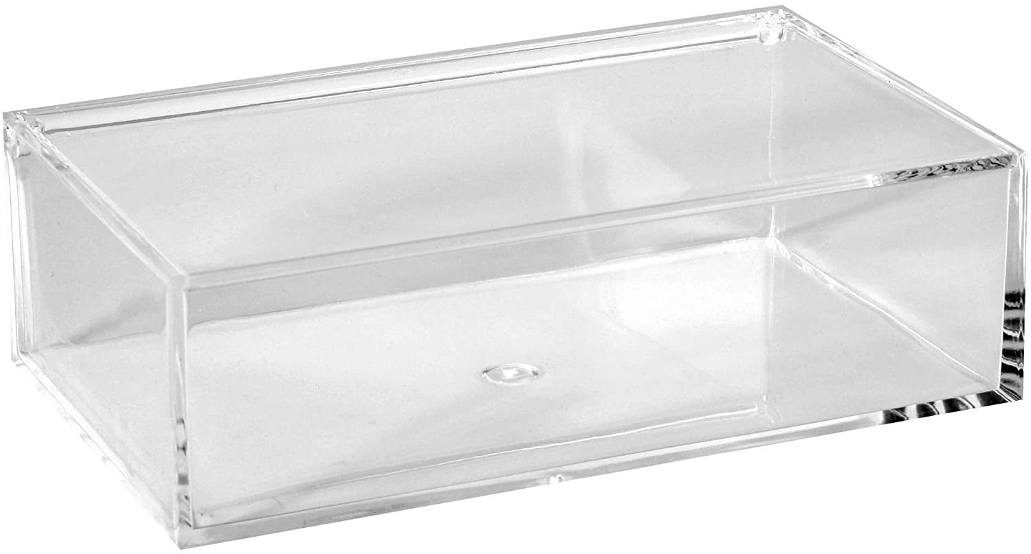 Hammont Clear Acrylic Boxes Small Lucite Boxes for Gifts and Weddings 