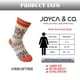 thumbnail image 3 of Calcetines redondos de lana y algodón para invierno JOYCA & CO. Mujer (3-5 pares), 3 of 3