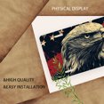 thumbnail image 3 of Patriotic Bald Eagle Close up Front License Plate, Funny Standard Plates Personalized Novelty Decorative For Men/Women/Boys/Girls Car 6×12 Inch, 3 of 7