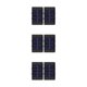 thumbnail image 4 of Yuarrent 2 piezas de luz solar de pared decorativa impermeable a prueba de lluvia con pilas recargables lámpara recargable 4 cuentas cálidas Type1 NO1, 4 of 6