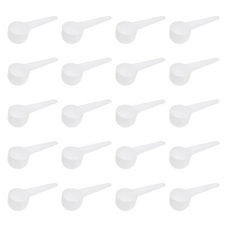 

PATKAW 25Pcs Milk Powder Spoons Milk Powder Scoop Plastic Powder Spoons Coffee Powder Scoops