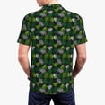 thumbnail image 2 of Polo Shirts for Men, Tropical Leaves1 Cuteness Casual Mens Polo Shirts Short Sleeve Button Down Classic Mens Golf Polo Shirts, 2 of 7