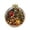 A-C, variant on Glowing Christmas Decor Ball, Gingerbread House and Candy Scene in Clear Sphere with Warm Lights, for Tree Hanging and Wreath Decor