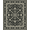 Black And Ivory, Pattern 18, variant on ODIKA 8'x10' Washable Area Rug Foyer Boho Faded Vintage Ornamental Framing Border Entryway Beige for Living Room, Under Sectional, Family , Durable, Non-Slip