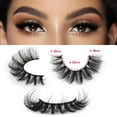 thumbnail image 7 of Mink Lashes Wispy Cat Eye Lashes Full 6D Volume False Eyelashes that Look Like Extensions 16MM Thick Soft D-Curly Fake Lashes 7 Pairs Pack, 7 of 7