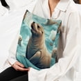 thumbnail image 6 of Sea Lion Throw Pillow Covers Set of 2 with Unique Patterns | Chair Pillow Covers in 16x16, 18x18, 20x20 inches | Pillow Inserts Included |for Every Occasion, 6 of 6