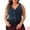 Dark Blue, variant on DARING DIVA Women's Plus Size Sleeveless V Neck Button Down Casual Denim Vest 1X Blue
