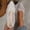 White, variant on Plus Size Wide Width Women's Daily Wear Casual & Dress Shoes Comfortable Office Work Spring Summer Beige 8.5