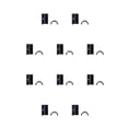 thumbnail image 3 of Sonducket Paquete de 2 manillares de bicicleta Shim Stem reductor Mountain Bike Spacer Purple Negro 10piezas, 3 of 6