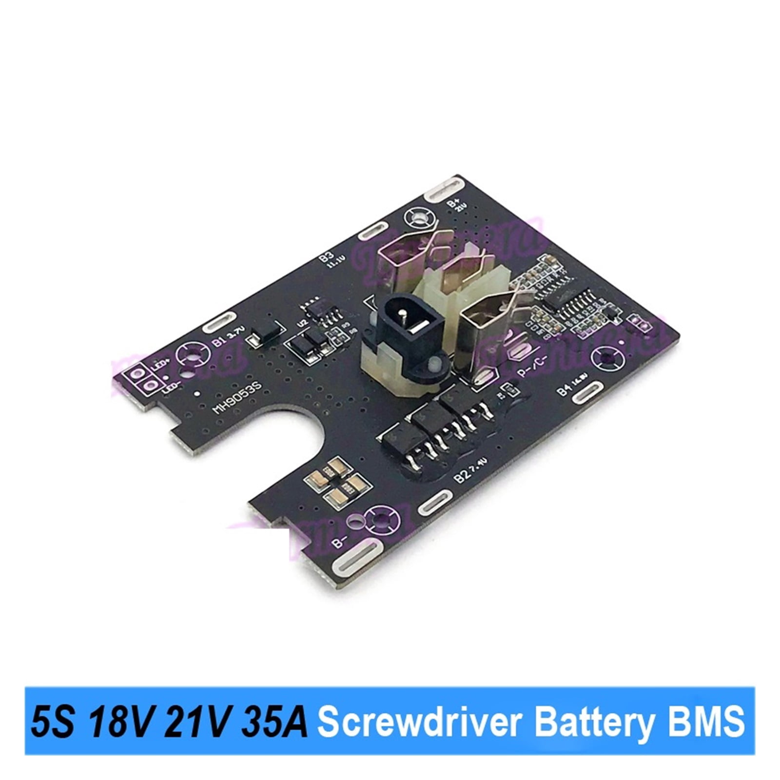 5S 18V 21V 35A BMS 18650 Lithium Battery Protect Board Balance With DC For Electric Drill Screwdriver Batteries Use ,Detection Circuit