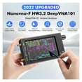 thumbnail image 2 of VNA-101 10k-1.5GHz SWR Meter VHF UHF Antenna Analyzer 4.3" IPS LCD Metal Case Handheld Vector Network Analyzer ,Multiple Functions, 2 of 6