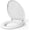 1#, variant on Ourlova Vintage Beige 19 Inch Elongated Toilet Seat PP Combo Soft Close Quick Install