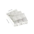 thumbnail image 3 of Table Runner White Linen Macrame Table Runner with Tassels for Bohemian Dining Table Decoration(1-Piece) Rkxzt, 3 of 9