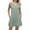 Green, variant on Women's Summer Casual Dress V Neck Beach Cover Up Flowy Sleeveless with Pockets 2025 Womens Casual Trendy Midi Dresses