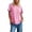 Pink, variant on Women's Casual Solid Color T Shirt Soft Comfortable Basic Tee Relaxed Fit Breathable Short Sleeve Top for Everyday Wear Ladies Athletic Wear Hike Long Sleeve Shirt Shirt Women Cold Gear