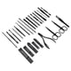 thumbnail image 4 of Kit de cuidado de tijeras para uñas, juego de 26 piezas, juego de manicura con tijeras para uñas, juego de manicura a medida para la perfección, 4 of 8