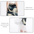 thumbnail image 2 of Swan Stylish Chiffon Beach Dresses with Polyester Straps - for Summer Days and Beach Skirts, 2 of 6