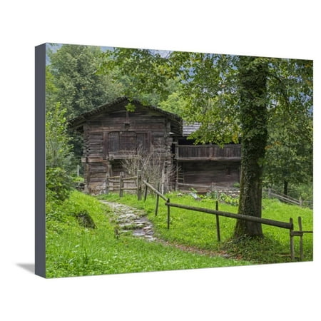 Switzerland Bern Canton Ballenberg Hay Barn From Blatten